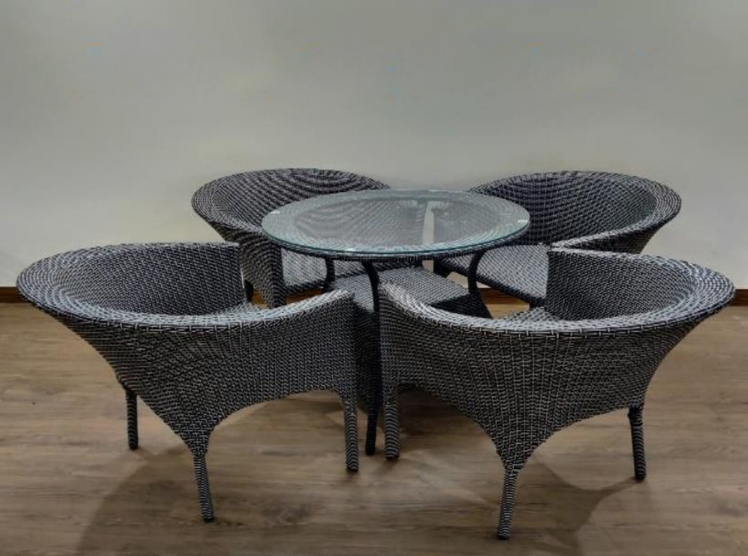 Metta India Outdoor Garden Set D-42 (1+4 Dining Combo)