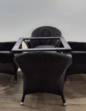 Metta India Outdoor Garden Set D-44 (1+4 Metro Style)