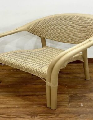 Metta India Outdoor Plastic Chair Bamboo Style