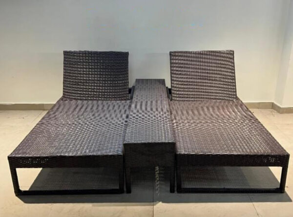 Metta India Outdoor Pool Chair Set (Lounger Series)