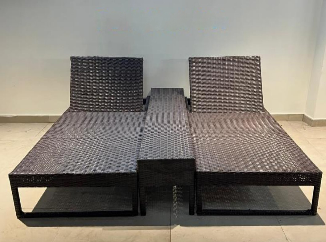 Metta India Outdoor Pool Chair Set (Lounger Series)
