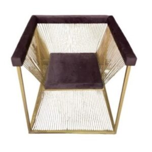 Oscar Center Table – Mett Gold Designer Table