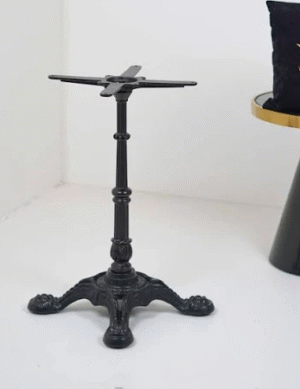 Ornate Cast Iron Table Base
