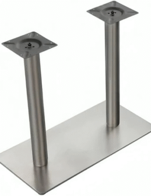 Stainless Steel Double Column Table Base