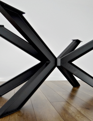 X-Frame Industrial Table Base