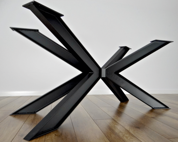 X-Frame Industrial Table Base